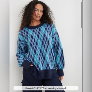 Aerie Flurry Oversized Crew Sweater
